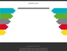 Tablet Screenshot of policies.com